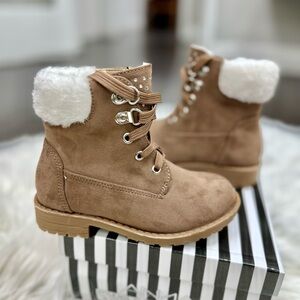 P/O_ Toddler Suede Boots
